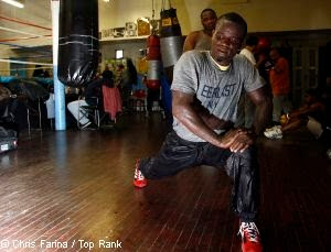 Joshua Clottey Training