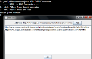 html to pdf converter web pages selection 