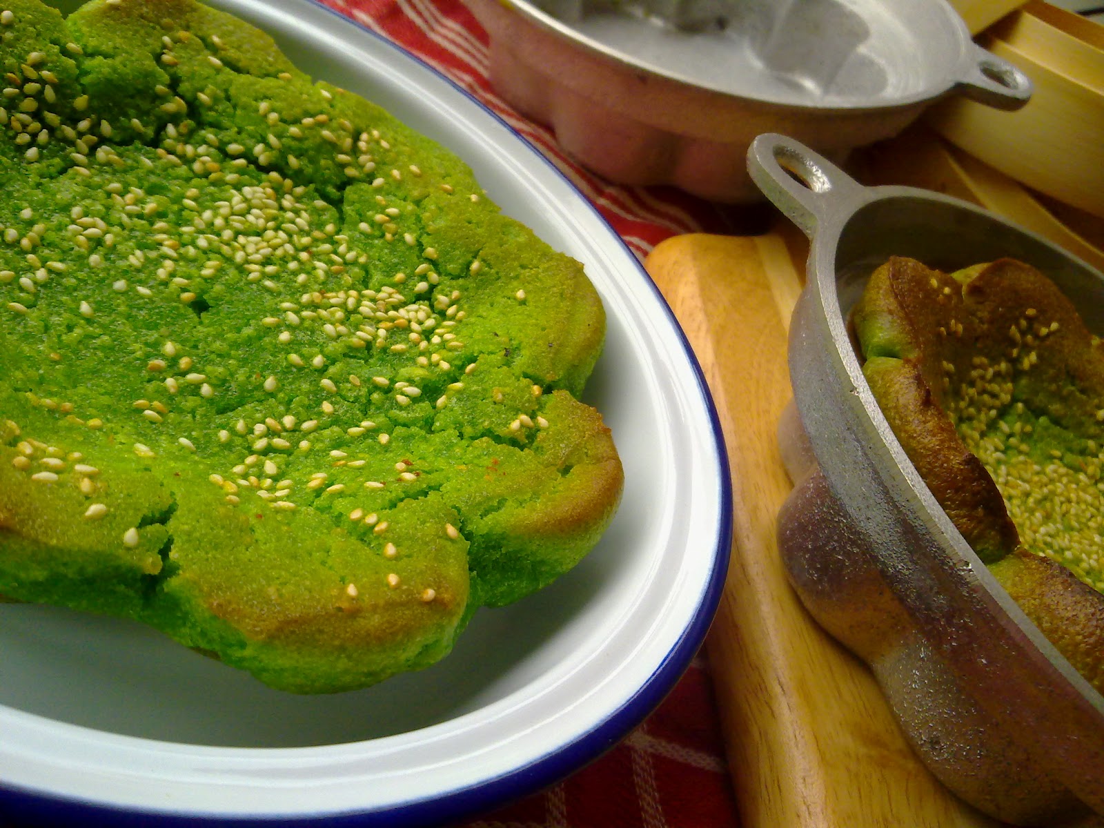 Dapur Berasap: Kuih Bakar Pandan