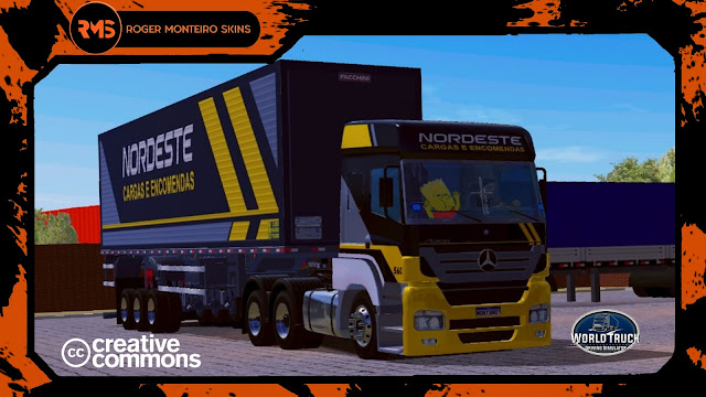 SKINS WORLD TRUCK DRIVING SIMULATOR ROGER MONTEIRO SKINS