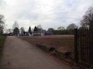 Petanque and Boules Terrain at Alexandra Park in Stockport