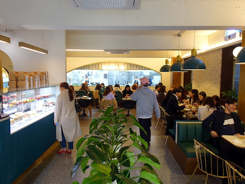 Café Knotted (카페 노티드) top popular cake shop and café Gangnam Dosan Park Seoul