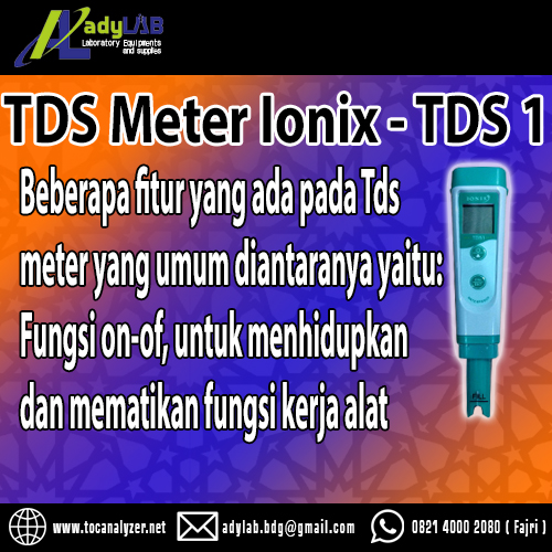 harga ph tds meter hidroponik merek hanna, ysi, horiba, hach, apera ionix di jakarta