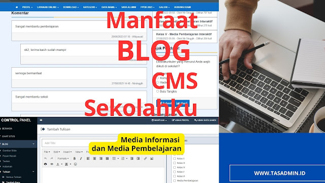 Blog Website CMS Sekolahku