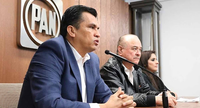 Audio: "Me puedo gastar el dinero público hasta con put@s", dice el Coordinador de los diputados del PAN en Michoacán, Javier Estrada Cárdenas