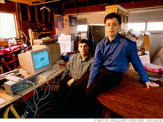 Larry Page & Sergey Brin empresarios importantes
