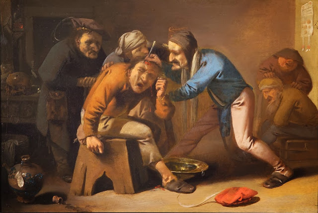 Extracción de la piedra de la locura, Pieter Jansz Quast