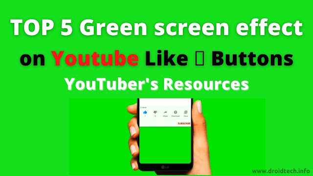 Top 5 Green Screen Like Buttons