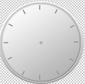 How To Make Rounded Analog Clocks In Photoshop, tutorial