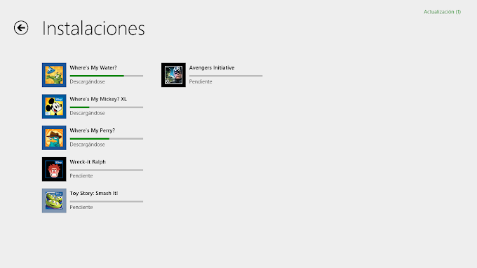  7 juegos Disney gratis por tiempo limitado en la tienda Windows Store para Windows 8/8.1/RTM. Aproveche!!!!    