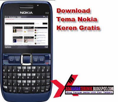 Download tema nokia E63 gratis keren 2015