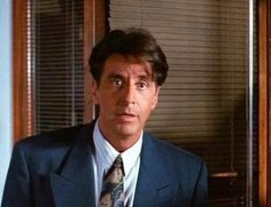 Al Pacino as real estate salesman Ricky Roma in Glengarry Glen Ross