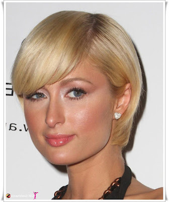 Paris Hilton Blonde Hairstyle
