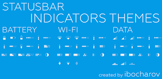 Flat Style Bar Indicators Status Bar