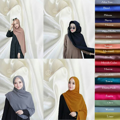 tutorial hijab segi empat paris