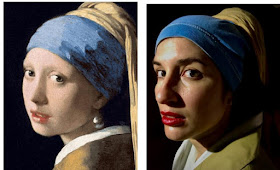 "La joven de la perla" de Johannes Vermeer. #retoBUMU