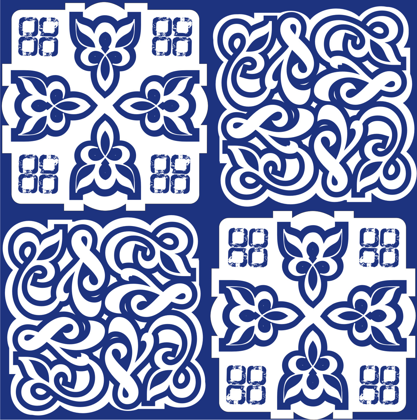 Batik Ornamen vector 1  Free Vector and image Design