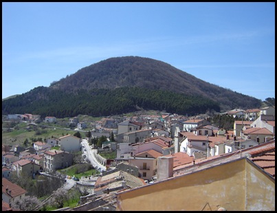 Veduta Monte Caraceno - pineta