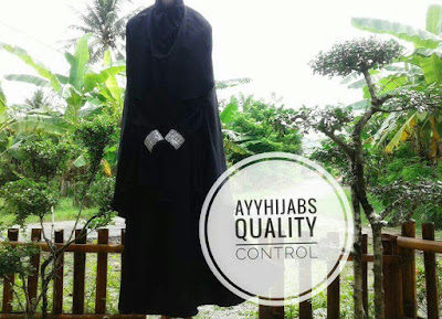 Gamis syar'i Hitam