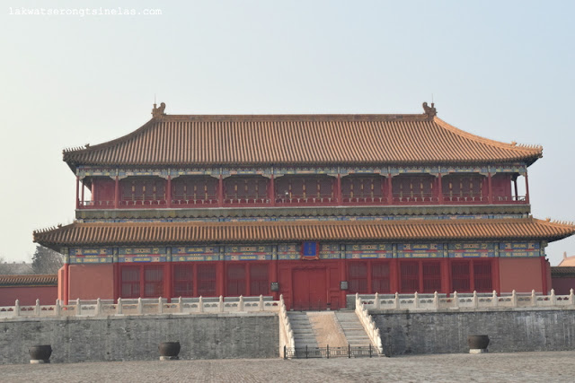 THE MORNING WALK WITHIN THE BEIJING PALACE MUSEUM