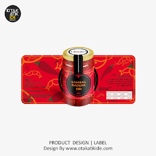 Jasa Desain Label Produk Sambal