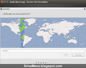 DriveMeca instalando Bodhi Linux paso a paso