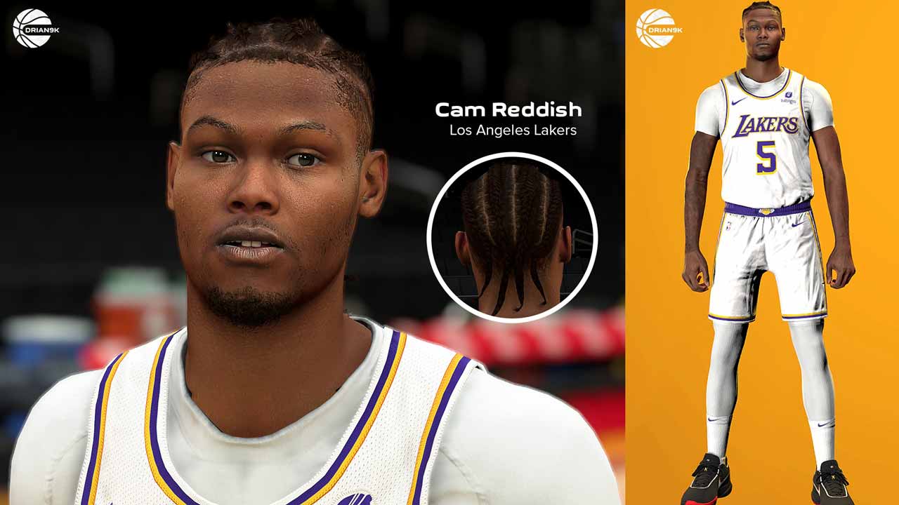 NBA 2K23 Cam Reddish Cyberface