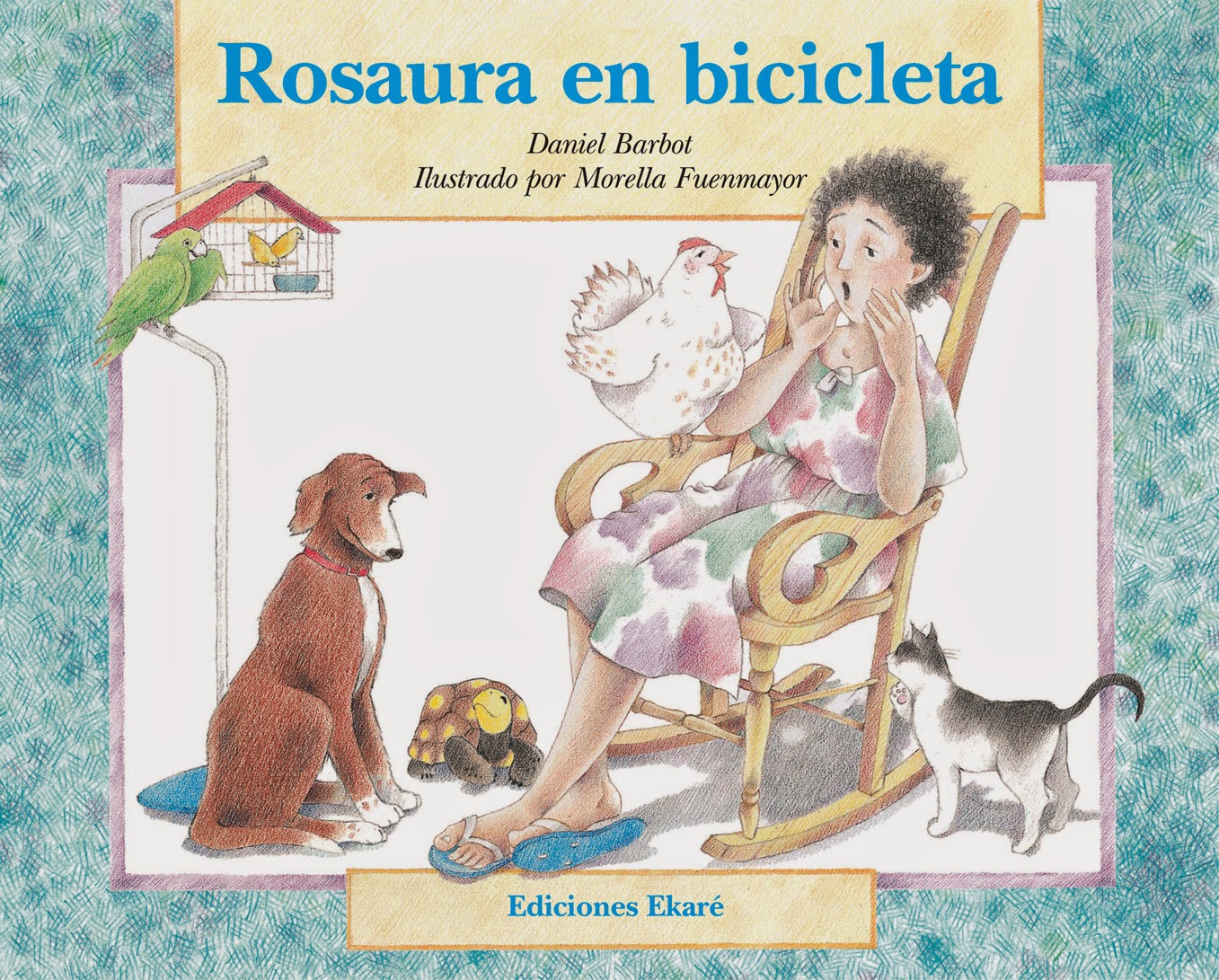 Ediciones Ekaré presenta una edición aniversaria revisada con un nuevo formato de “Rosaura en bicicleta”.