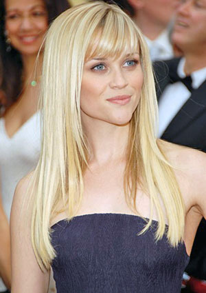 hairstyles long bangs.