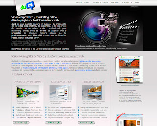 Video corporativo, reportajes en vídeo, diseño y posicionamiento web y visitas virtuales