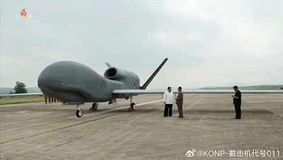 Klon der US-amerikanischen RQ-4 Global Hawk-Drohne