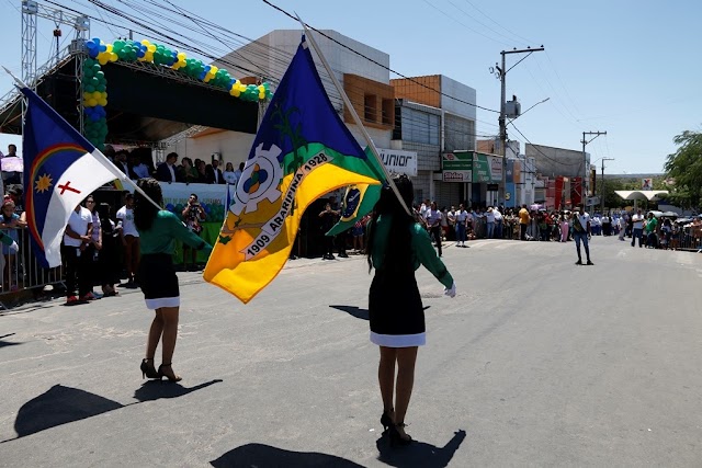 Araripina comemora 94 anos com desfile cívico e atividades de esportivas e de lazer