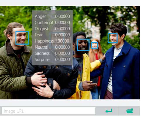 Microsoft Project Oxford Emotion Recognition