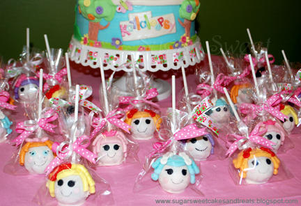 Lalaloopsy Birthday Cake on Sugar Sweet Cakes And Treats  Lalaloopsy Cake   Cake Pops