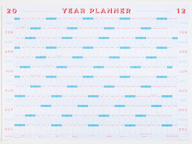 2012 full year calendar / planner