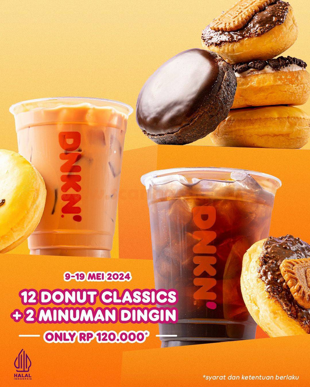 Promo Dunkin Donuts Terbaru 9 - 19 Mei 2024