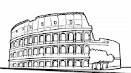 Coliseo De Roma Para Colortear / Imagenes De Italia Para Imprimir Colorear Dibujos Letras Actividades Infantiles / El coliseo de roma es el edificio más famoso de una ciudad conocida por todos.