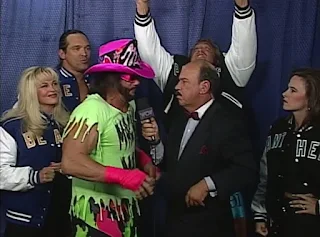 WCW The Great American Bash 1996 - Mongo McMichael, Kevin Greene and Macho Man Randy Savage were insane in this promo