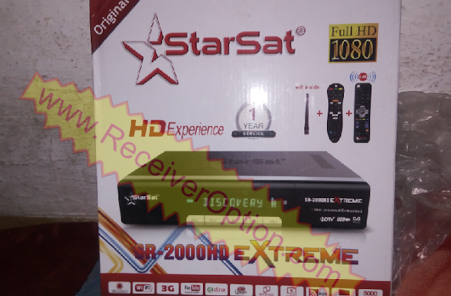 STARSAT SR-2000HD EXTREME RECEIVER NEW SOFTWARE V2.85