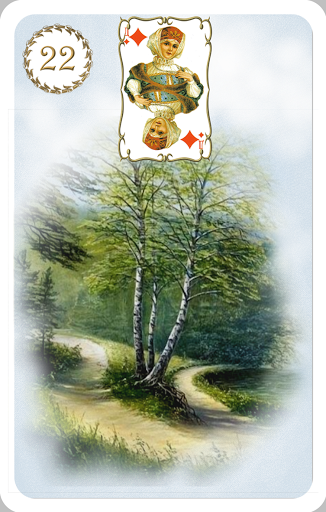 Destino e Tarô: Lenormand - Cartas Positivas, Negativas e 