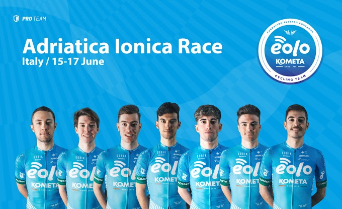 El Eolo - Kometa disputará la Adriatica Ionica Race