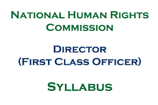 NHRC Syllabus: Director (First Class Officer) of National Human Rights Commission Nepal