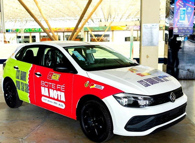 Programa Nota Cidadã sorteia carro zero quilômetro para compras com notas fiscais em dezembro