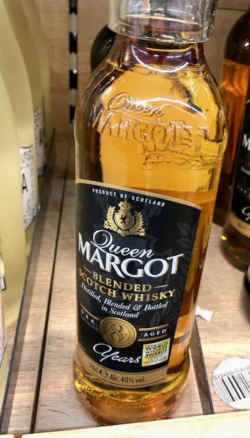 Diving for Pearls: Queen Margot 8 year old blended whisky