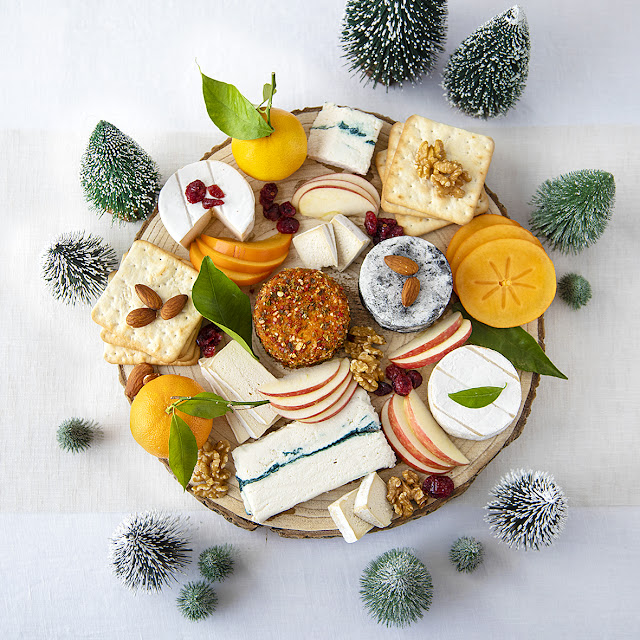 Le plateau de fromage de Noël