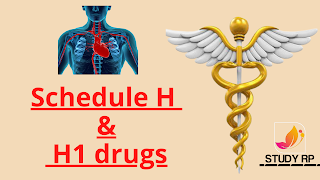 schedule -h &h1 drug