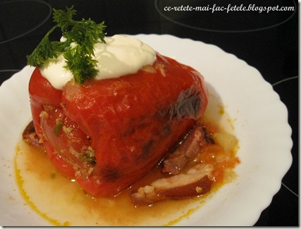Articole culinare : Ardei, gulii si bostanei umpluti