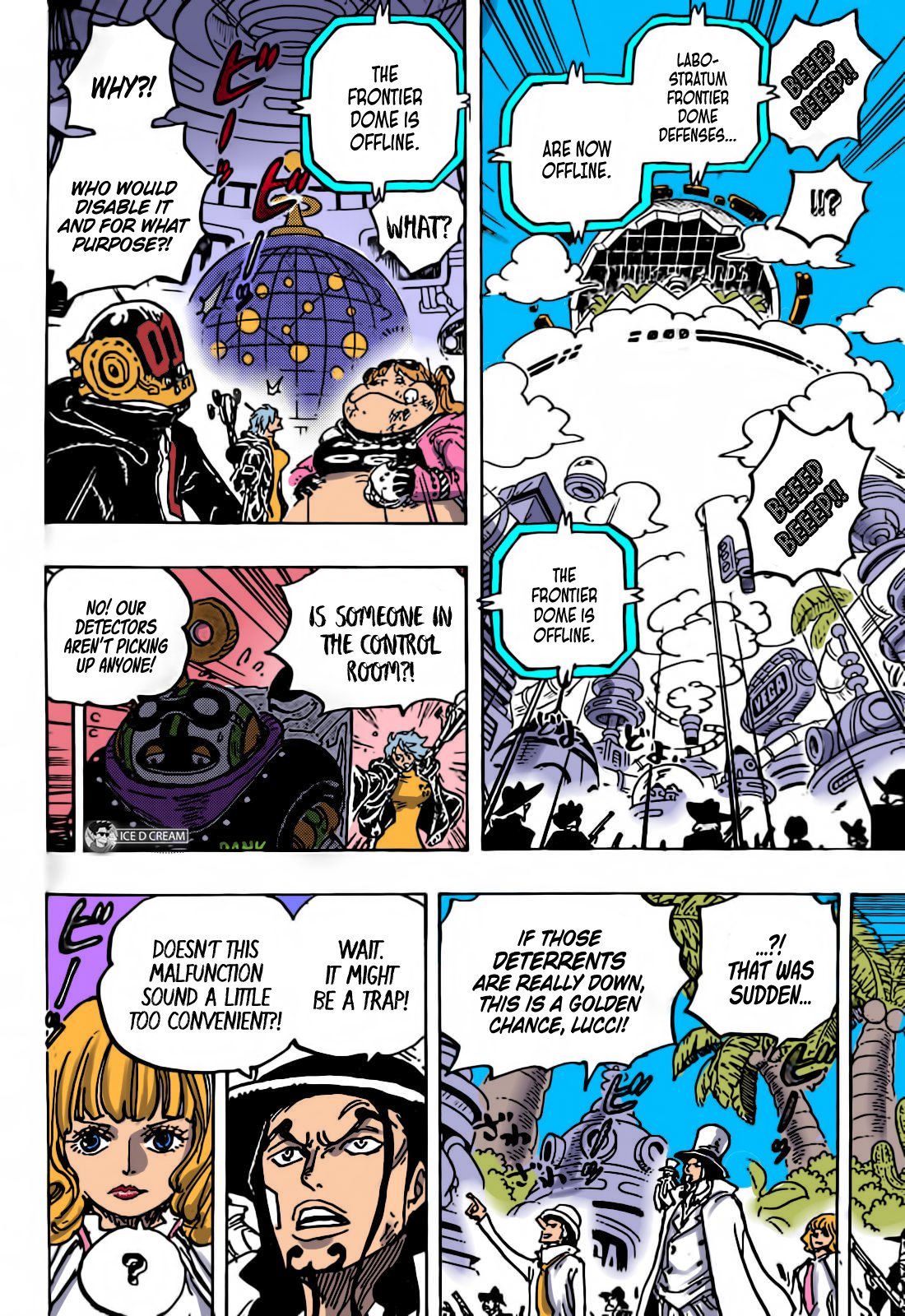 One Piece Chapter 1071 A Hero's Offensive Colored Full