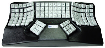 Dual-Handed Ergonomic 3D Keyboard