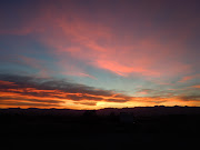 anything as purty as sunset in Arizonee. . Fire and color. (sunset )